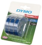 DYMO taśma 3D 3rolki x 3m 9mm Niebieska S0847740