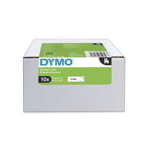 Pakiet 10 szt. Taśma Dymo D1 12mm/7m 45013 2093097