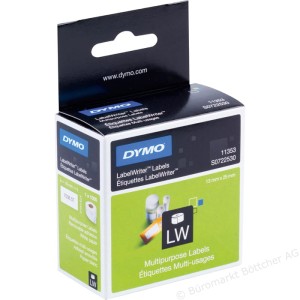 Etykiety Dymo różnego przeznaczenia 13x25 mm S0722530 11353
