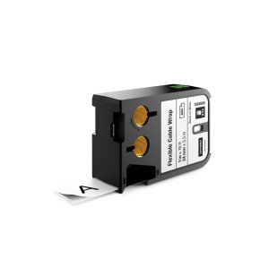 DYMO XTL taśma nylonowa elastyczna 24 mm 1868808 Czarny na białym 5,5m