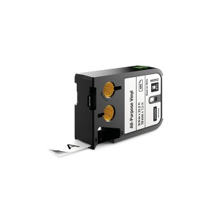 DYMO XTL taśma vinylowa trwała 19mm Czarna na białym 7m 1868752