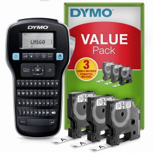 Drukarka Etykiet Dymo LabelManager 160 S0946340 + 3 Taśmy D1