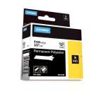 Taśma Dymo RHINO poliestrowa trwała Przeźroczysta 9mm 18508DMO 18508