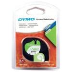 Taśma Dymo LetraTag 12mm/4m - papierowa, biała S0721510 59421 
