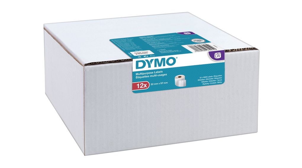 Etichette DYMO 11354 (S0722540) Compatibili 57 x 32 mm Etichette DYMO 11354 (S0722540) Compatibili 57 x 32 mm